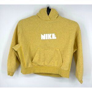 Nike Kids Sportswear Circa '72 Big Kids Hoodie Pullover Size Medium Yellow